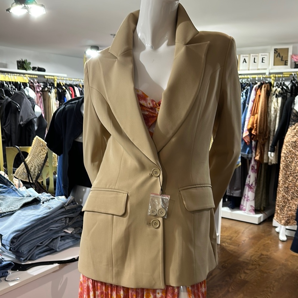 Classic Tan Women's Blazer
